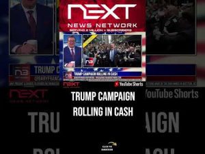 Read more about the article Trump Campaign ROLLING IN CASH #shorts