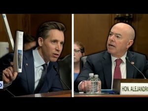 Read more about the article VIRAL: Hawley ERUPTS at Mayorkas for Enabling Child Slavery
