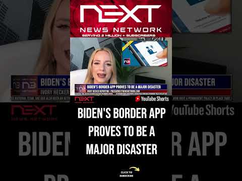 You are currently viewing Biden’s Border App Proves To Be a Major Disaster #shorts