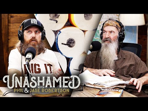 You are currently viewing Jase Takes Issue with Toilet Tissue & Phil’s Backwoods Advice for Your Bum | Ep 668
