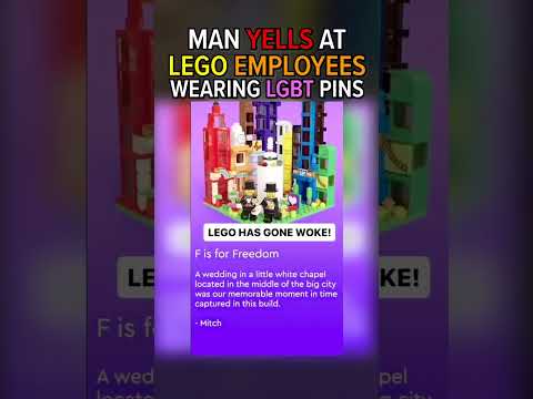 You are currently viewing Man Yells At Lego Employees Wearing 🏳️🌈 Pins