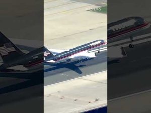 Read more about the article Trump lands in New York City ahead of arraignment | ABC News