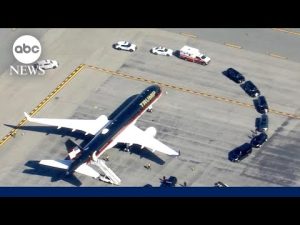 Read more about the article Trump arrives in New York ahead of arraignment