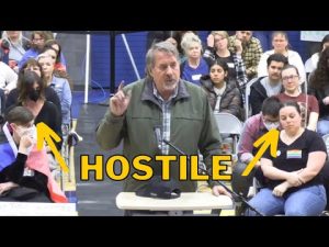 Read more about the article GOP Rep Takes on HOSTILE Crowd Over Radical Gender Policies