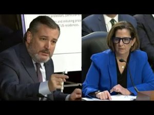 Read more about the article Cruz Goes NUTS on DOJ Deputy for Refusing to Prosecute SCOTUS Home Protesters