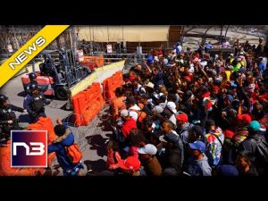 Read more about the article Crisis at the US-Mexico Border: Illegal Migrants Throw Babies in Asylum Rush