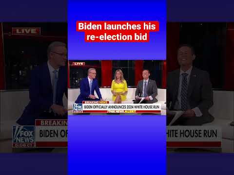 You are currently viewing Biden officially announces 2024 White House run #shorts