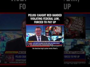 Read more about the article Pelosi Caught Red Handed Violating Federal Law, Forced To Pay Up