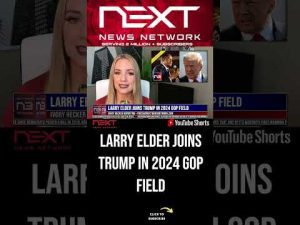 Read more about the article Larry Elder Joins Trump in 2024 GOP Field #shorts