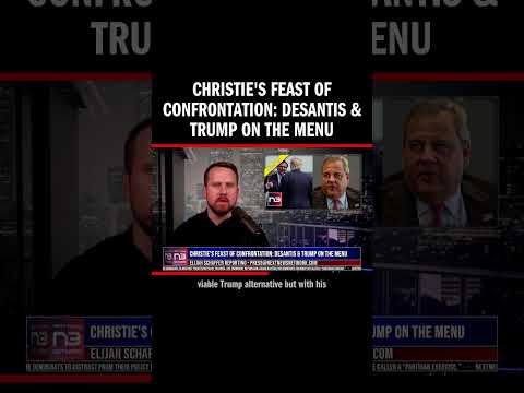 You are currently viewing Christie’s Feast of Confrontation: DeSantis & Trump on the Menu