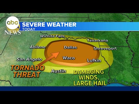 You are currently viewing Storms slam parts of Texas overnight l GMA