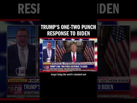 You are currently viewing Trump’s One-Two Punch Response to Biden