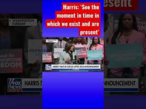 Read more about the article Kamala Harris delivers bizarre word salad on abortion rights #shorts