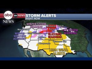 Read more about the article Severe weather expected to bring tornado, blizzard threats across country | ABCNL