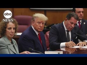 Read more about the article Trump pleads not guilty on 34 felony counts