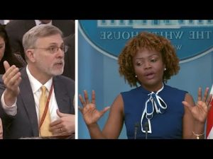 Read more about the article Reporter EXPOSES Press Sec. as HYPOCRITE for Trump Indictment Comments