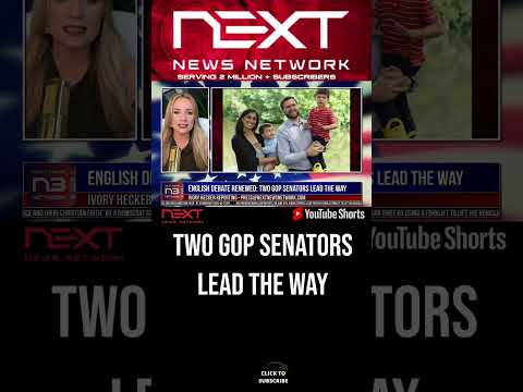 You are currently viewing English Debate Renewed: Two GOP Senators Lead the Way #shorts