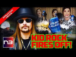 Read more about the article Kid Rock SHOOTS Up Cases of Bud Light After New Poster “Girl” Choice Sparks Outrage