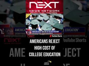 Read more about the article Americans Reject High Cost of College Education” #shorts