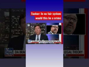 Read more about the article Tucker shreds Alvin Bragg’s Frankenstein legal theory in Trump probe #shorts