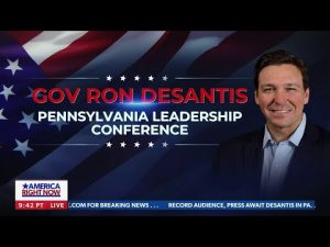 Read more about the article FULL SPEECH: Gov. Ron DeSantis addresses Pennsylvania Leadership Conference