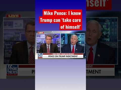You are currently viewing Mike Pence comes to Trump’s defense: This is political prosecution #shorts