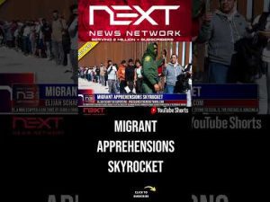 Read more about the article Migrant Apprehensions Skyrocket #shorts
