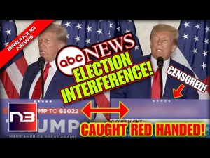 Read more about the article ABC News Caught Red-Handed: Censoring Trump’s Campaign! SHADY Tactics Used to Silence Trump!