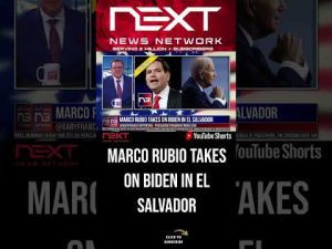 Read more about the article Marco Rubio takes on Biden in El Salvador #shorts