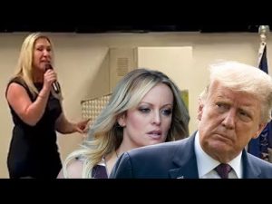 Read more about the article Marjorie Taylor Greene REACTS to Trump Indictment; HAMMERS Stormy Daniels & Alvin Bragg