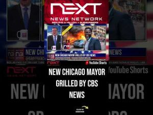 Read more about the article New Chicago Mayor GRILLED By CBS News #shorts