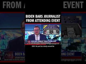 Read more about the article Biden Bars Journalist from Attending Event