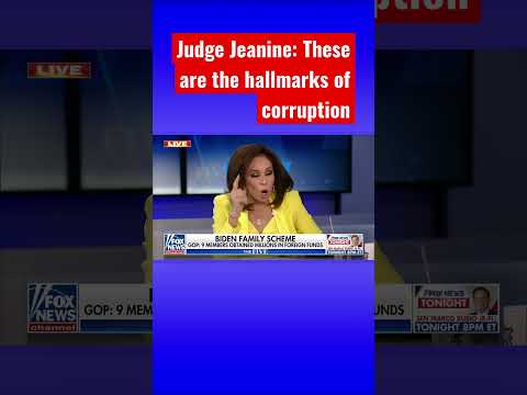 You are currently viewing Judge Jeanine unloads on ‘frontman’ Joe Biden #shorts