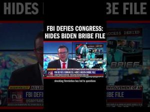 Read more about the article FBI Defies Congress: Hides Biden Bribe File
