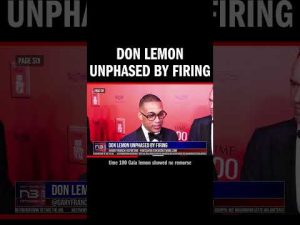 Read more about the article Don Lemon Unphased by Firing