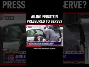 Read more about the article Ailing Feinstein Pressured to Serve?