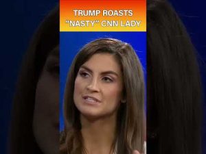 Read more about the article Trump ROASTS “Nasty” CNN Lady