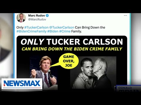 You are currently viewing Only Tucker can bring down Biden ‘crime family’: Marc Rudov | American Agenda