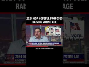 Read more about the article 2024 GOP Hopeful Proposes Raising Voting Age