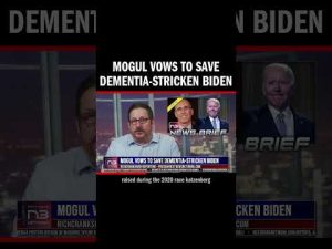 Read more about the article Mogul Vows to Save Dementia-Stricken Biden