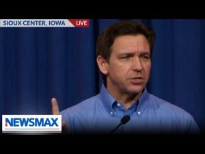 Read more about the article Ron DeSantis in Iowa: If you are standing for what’s right, the media will attack you