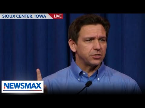 You are currently viewing Ron DeSantis in Iowa: If you are standing for what’s right, the media will attack you