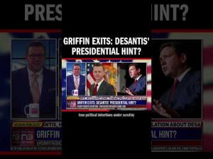 Read more about the article Griffin Exits: DeSantis’ Presidential Hint?