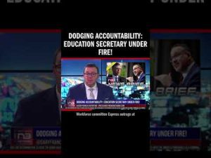 Read more about the article Dodging Accountability: Education Secretary Under Fire!