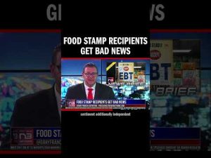 Read more about the article Food Stamp Recipients Get Bad News
