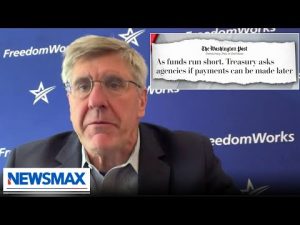 Read more about the article We will have financial DISASTER until debt is solved: Stephen Moore | American Agenda