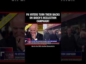 Read more about the article PA Voters Turn Their Backs on Biden’s Reelection Campaign!