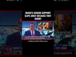 Read more about the article Biden’s Senior Support Slips Away Because They KNOW!