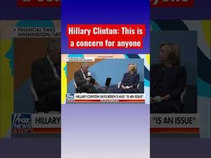 Read more about the article Hillary Clinton: Biden’s age is an issue #shorts