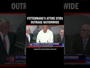 Read more about the article Fettermans’s Attire Stirs Outrage Nationwide